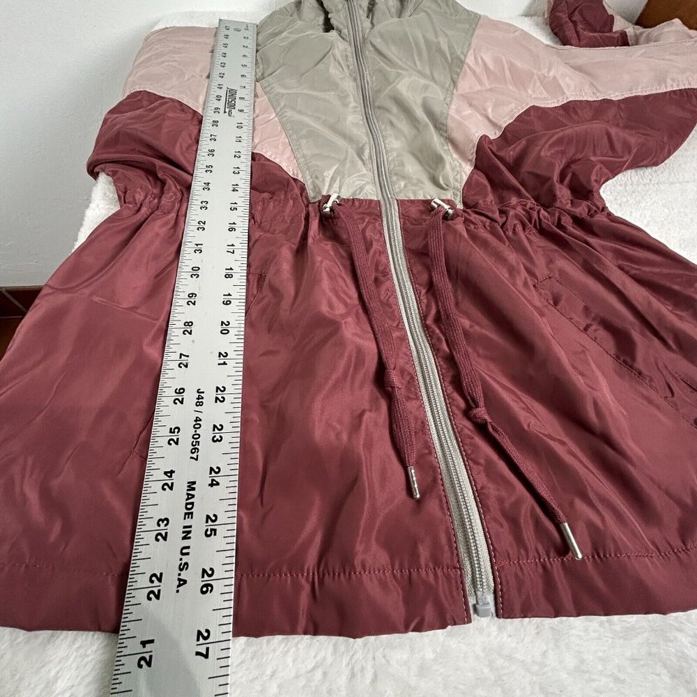 26 International Outdoor Collection Jacket Womens Medium Hooded Colorblock Multi - Picture 7 of 7